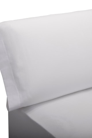 Lot de deux taies d'oreiller 100% coton, 140 fils/cm²