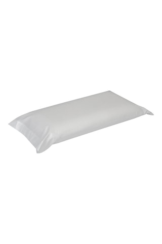 Lot de deux taies d'oreiller 100% coton, 140 fils/cm²