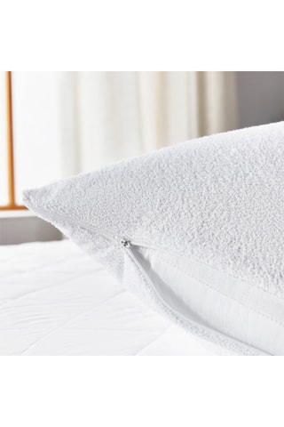 Taie d'oreiller imperméable en éponge à l'aloe vera