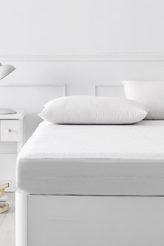 Protège-matelas tricoté respirant anti-acariens