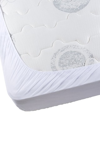 Protège-matelas antiacarien - Blanc