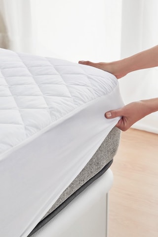 Protège-matelas matelassé imperméable et respirant