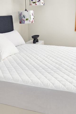 Protège-matelas matelassé imperméable, anti-acariens