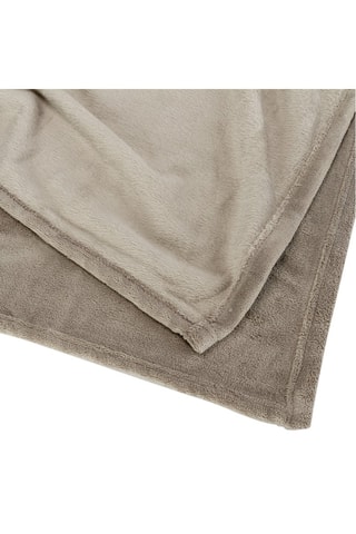 couverture à carreaux unis en velours extra doux