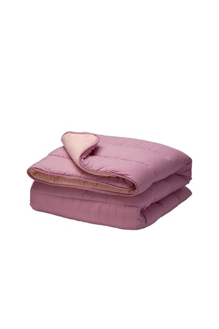 Couette réversible - Rose