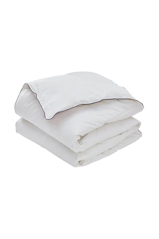 Couette nordique anti-duvet - 220 g/m² - Blanc