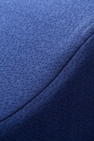 Coussin de jambe ergonomique en viscoélastique, bleu