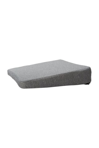 Coussin carré gris foncé en viscoélastique