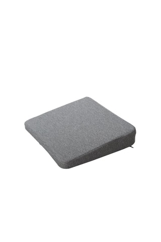 Coussin carré gris foncé en viscoélastique