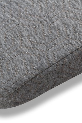 Coussin carré gris foncé en viscoélastique