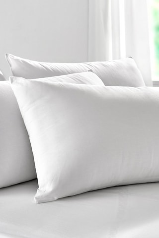 Lot d'oreillers garni à 30% de duvet, double housse