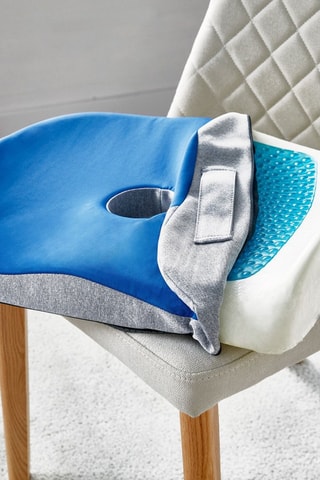 Coussinet en viscogel pour coccyx, fermeté moyenne