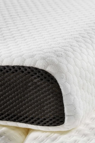 Oreiller ergonomique viscoélastique Alore Vera, fermeté moyenne