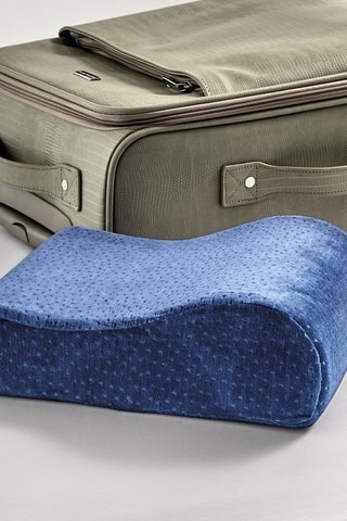 Oreiller cervical de voyage ergonomique en viscoélastique
