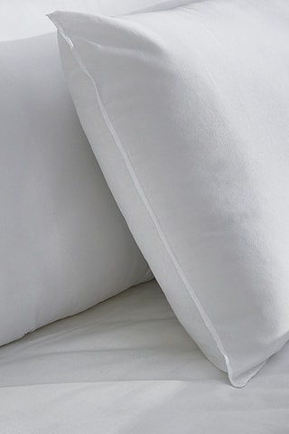 Oreiller en fibres d'aloe vera dermoprotectrices, faible fermeté