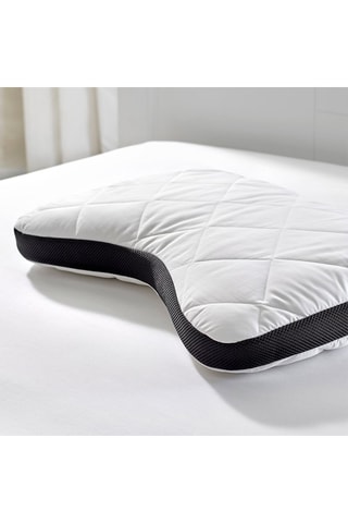 Oreiller viscoélastique hypoallergénique, fermeté moyenne