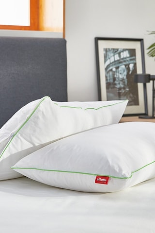 Oreiller anti-acariens, fermeté moyenne