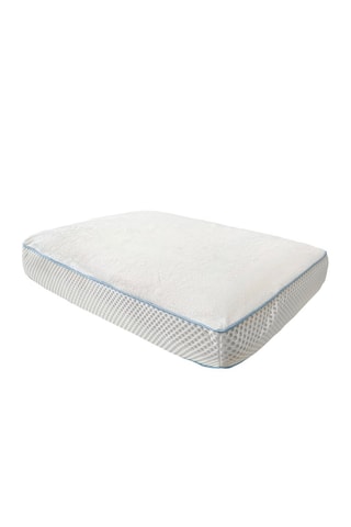 Oreiller viscoélastique double face, fermeté moyenne