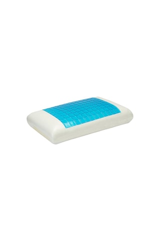 Oreiller viscoélastique double face, fermeté moyenne