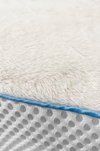 Oreiller viscoélastique double face, fermeté moyenne