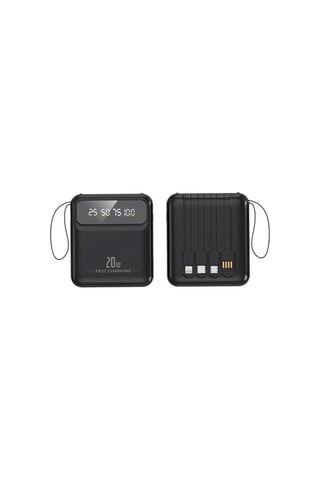 Powerbank 10000 mAh Eko - Zaklamp - Universeel