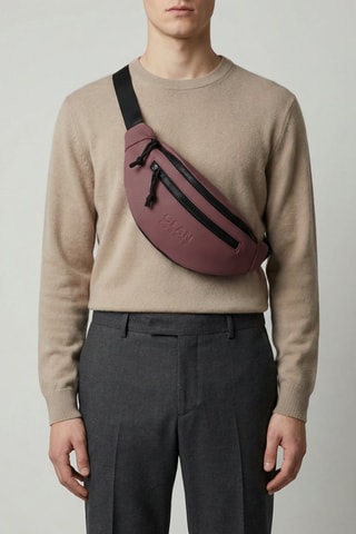 Bolsa de cintura Camden - Bordô