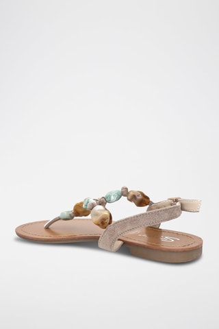 Sandalias - Beige