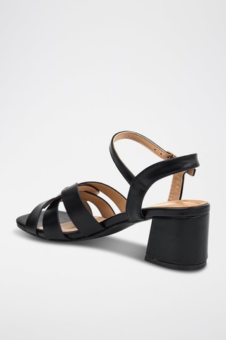 Sandalias de tacón - Negro