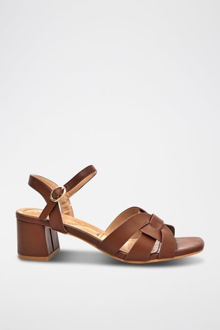Sandales à talons - Camel