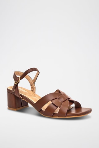 Sandales à talons - Camel