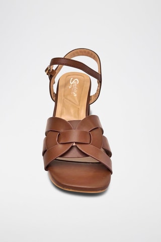 Sandales à talons - Camel