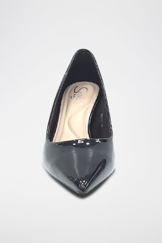 Zapatos con brillo de tacón - Negro