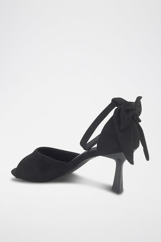 Sandales à talons - Noir