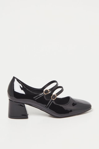 Babies à talons - Noir