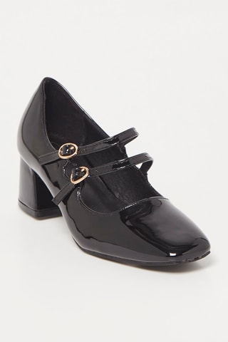 Babies à talons - Noir