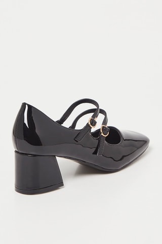 Babies à talons - Noir