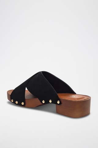 Sandalias de tacón - Negro