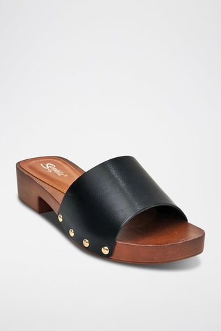 Sandalias de tacón - Negro