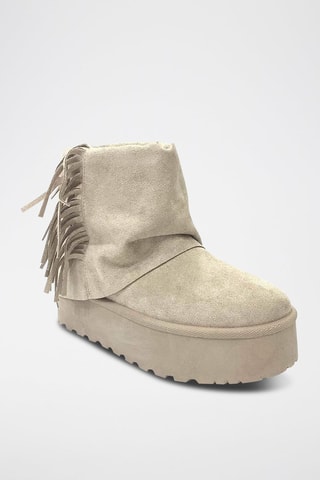 Botines - Beige