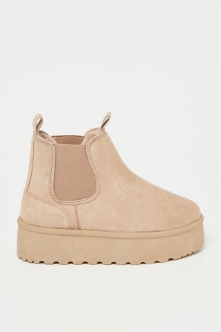 Botines - Beige