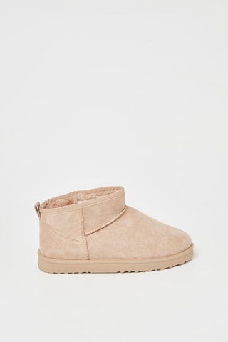 Botines forrados - Beige