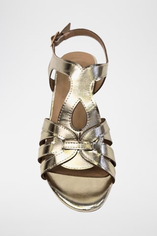 Sandalias de tacón - Dorado