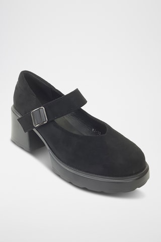 Babies de tacón - Negro