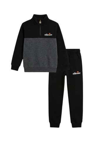 Sudadera y pantalón de chándal Ellesse - Negro