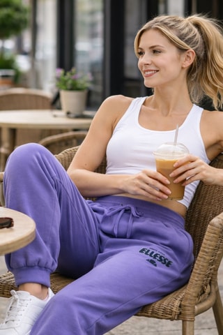 Pantalón de chándal Ellesse - Violeta