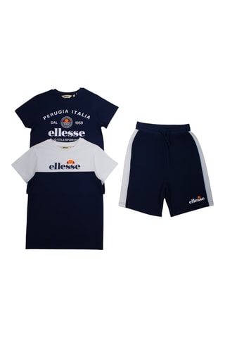 2 camisetas y short - Azul marino