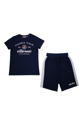 2 camisetas y short - Azul marino