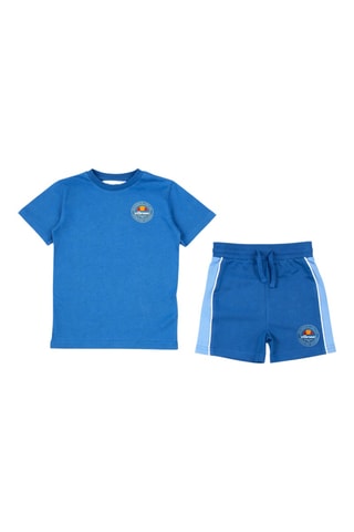 2 camisetas y short - Blanco y azul