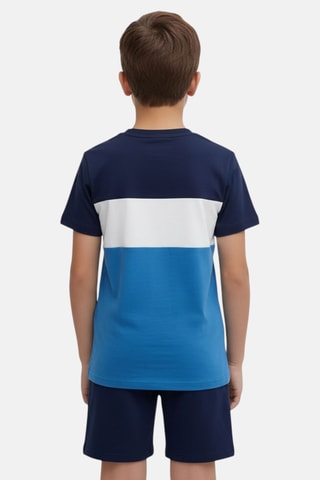 Camiseta y short - Azul marino