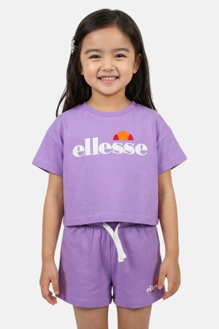 2 camisetas y short - Violeta